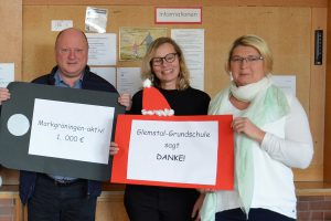 iPads für die Glemstal-Grundschule: Markgröningen aktiv spendet 1.000 Euro