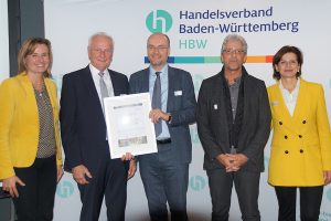 Verleihung Stadtmarketing-Preis 2019 des Handelsverbands Baden-Württemberg in Stuttgart