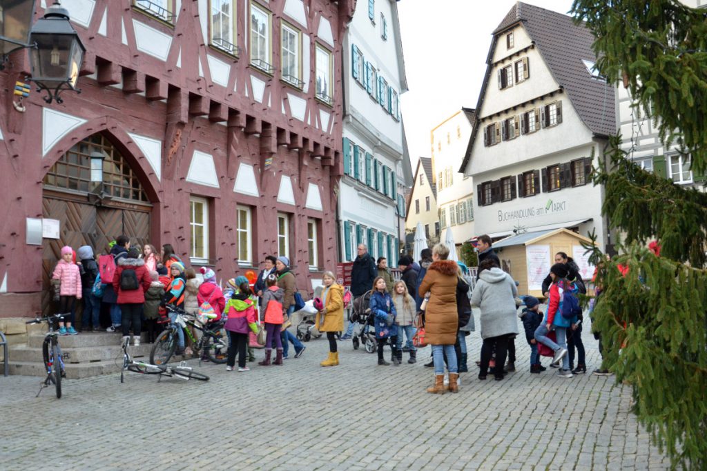 Aktion Nikolausstiefel 2019 organisiert von Markgröningen aktiv